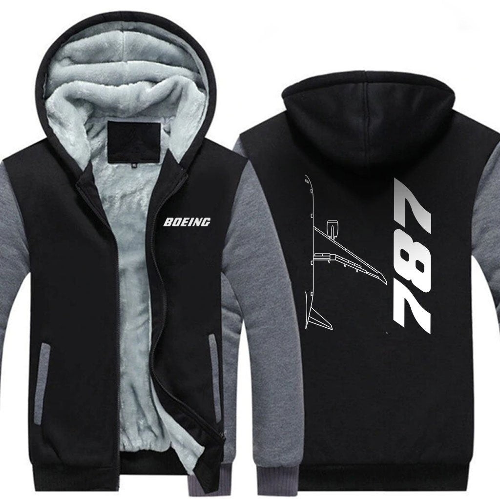 B787 DESIGNED ZIPPER SWEATERS THE AV8R