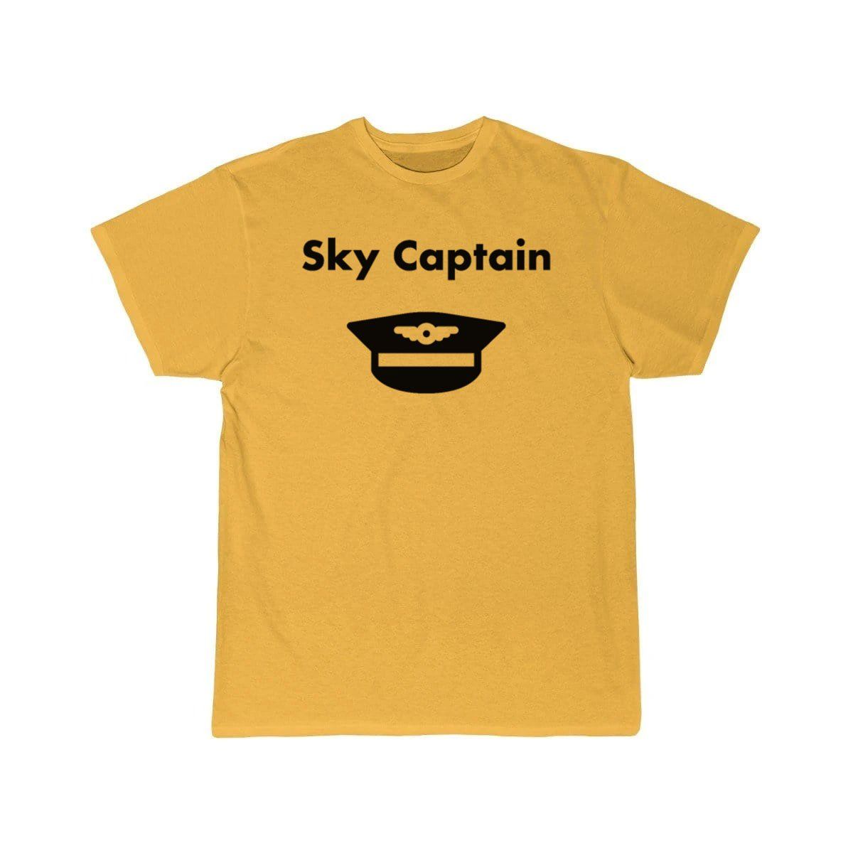 Sky Captain Airline Pilot Hat Light-Monotone T-SHIRT THE AV8R