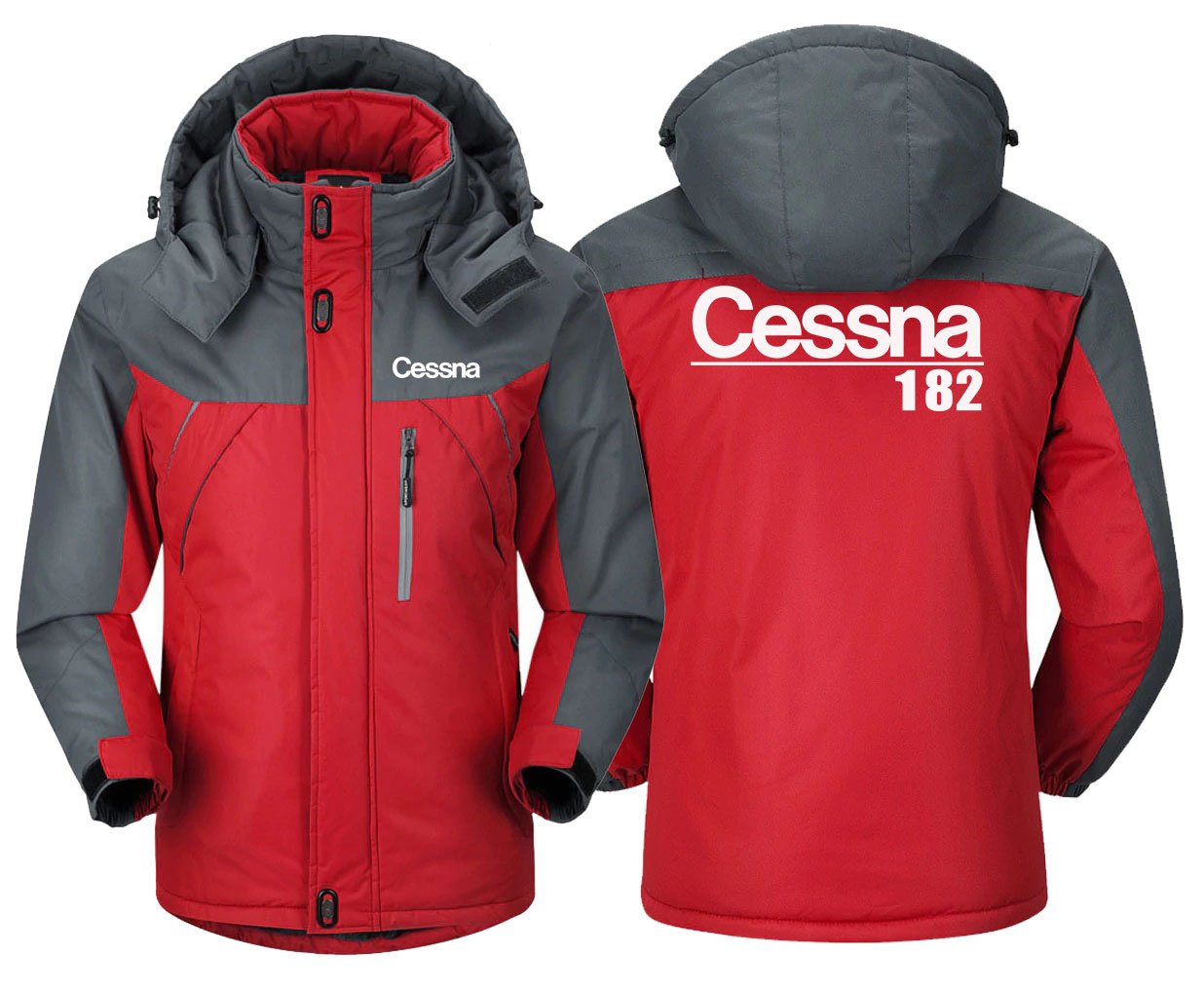 CESSNA 182 DESIGNED WINDBREAKER JACKET THE AV8R