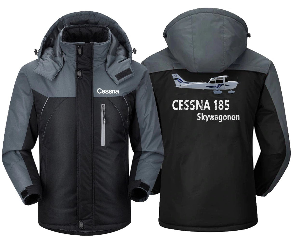 CESSNA 185 DESIGNED WINDBREAKER JACKET THE AV8R