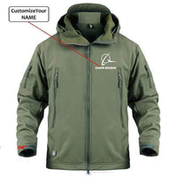Thumbnail for CUSTOM NAME BOIENG LOGO - WARM TACTICAL II MILITARY FLEECE THE AV8R