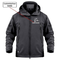 Thumbnail for CUSTOM NAME BOIENG LOGO - WARM TACTICAL II MILITARY FLEECE THE AV8R