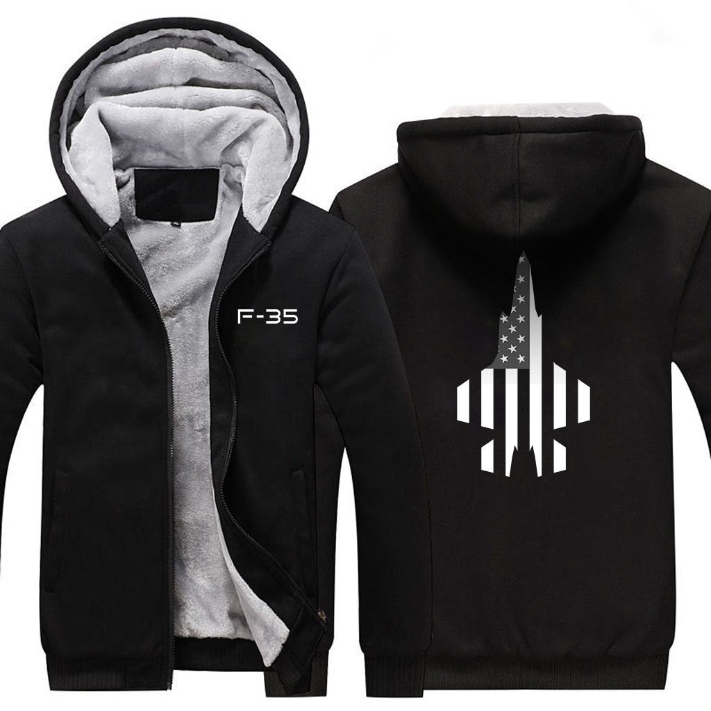 F-35 DESIGNED ZIPPER SWEATER THE AV8R
