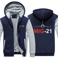 Thumbnail for M I G  2 1  DESIGNED ZIPPER SWEATER THE AV8R