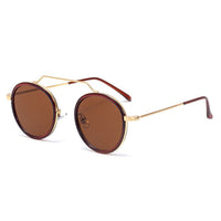 Thumbnail for Hot Sale Retro Round Sunglasses Men Women Brand Designer Punk Glasses AV8R