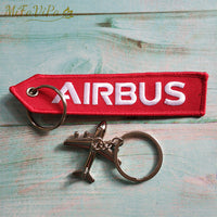 Thumbnail for Fashion Trinket AIRBUS Gift Aviation Keychain Aircraft Key Chain AV8R