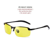 Thumbnail for Photochromic Polarized Sunglasses Men Driving Chameleon Glasses AV8R