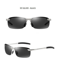 Thumbnail for New Luxury Polarized Sunglasses For Men Driving Fishing Hiking Sun Glasses Male Classic Vintage Men's Glasses Black Shades UV400 AV8R