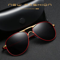 Thumbnail for Luxury Driving Polarized Sunglasses Women Men Brand Designer Retro Metal Men's Fishing Sun Glasses Male Shades Man Goggles UV400 AV8R