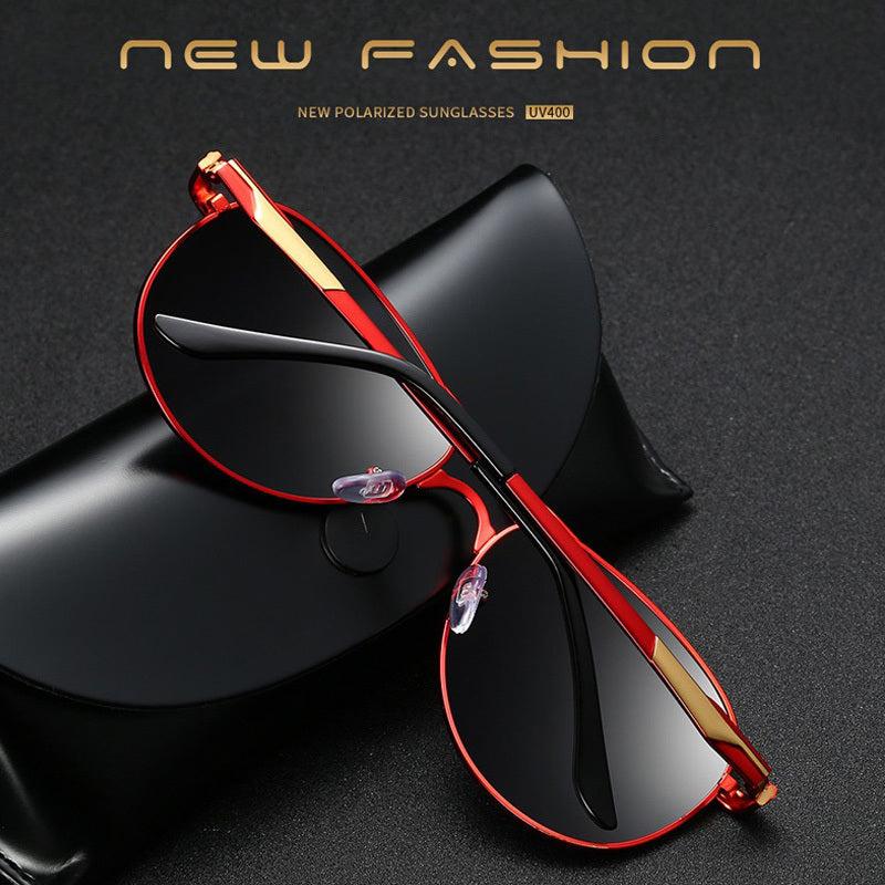 Luxury Driving Polarized Sunglasses Women Men Brand Designer Retro Metal Men's Fishing Sun Glasses Male Shades Man Goggles UV400 AV8R