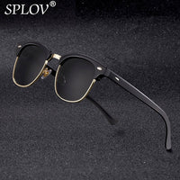 Thumbnail for New Fashion  Semi Rimless Polarized Sunglasses Men Women Brand Designer AV8R