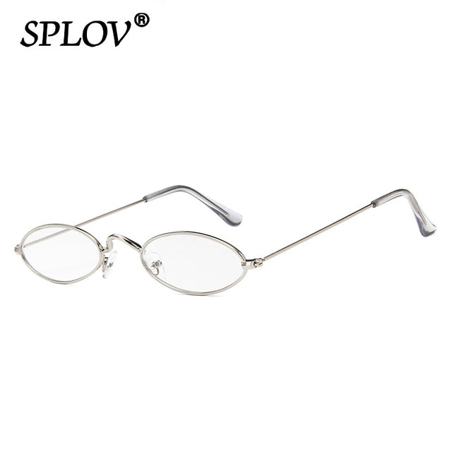 Retro Small Oval Sunglasses Men Women SteamPunk Vintage Sun Glasses AV8R