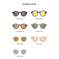Thumbnail for Fashion Small Round Sunglasses Women Men Vintage Yellow Sun Glasses AV8R