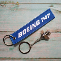 Thumbnail for 1 SET BOEING 747 EMBROIDERY KEY CHAIN - PILOTSX