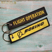 Thumbnail for 10 PCS BOEING KEY CHAINS FLIGHT OPERATION EMBROIDERY KEY CHAIN - PILOTSX