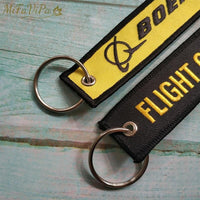 Thumbnail for 10 PCS BOEING KEY CHAINS FLIGHT OPERATION EMBROIDERY KEY CHAIN - PILOTSX