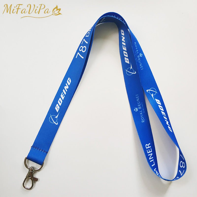 100 PCS FASHION TRINKETS BOEING NECK STRAP CHAVEIRO KEY CHAIN - PILOTSX