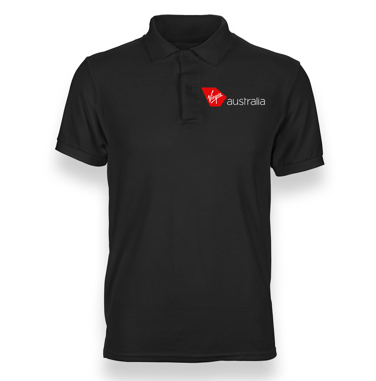 VIRGIN AIRLINES POLO T-SHIRT (BACK AND FRONT LOGO)