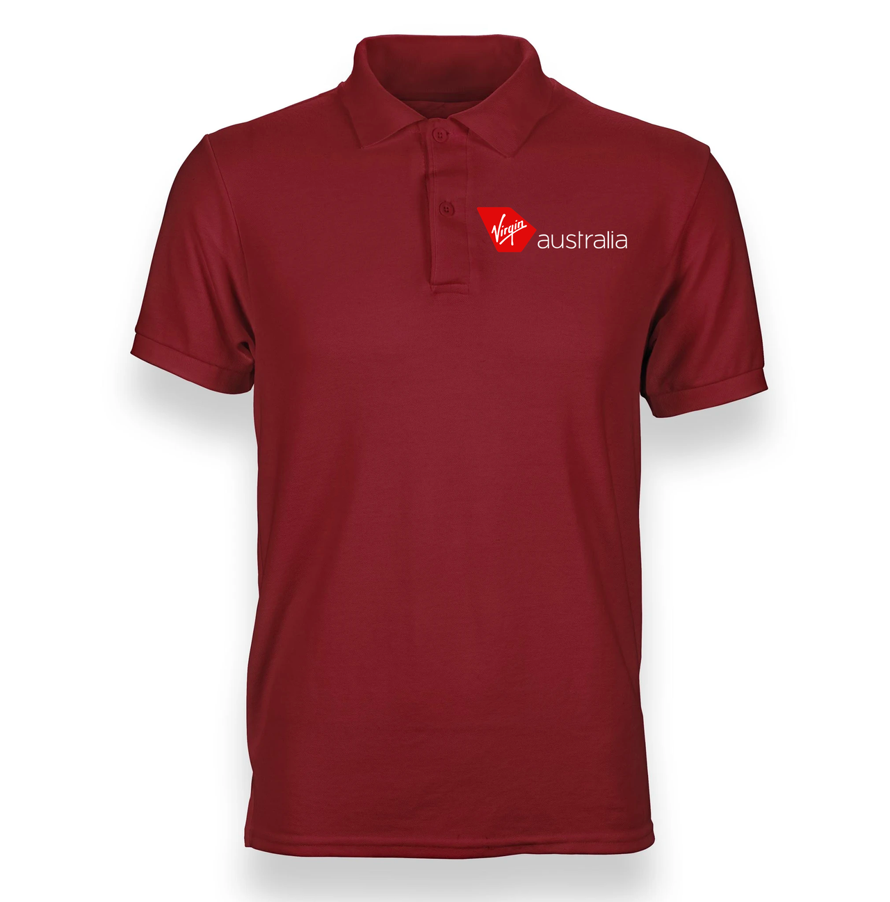 VIRGIN AIRLINES POLO T-SHIRT (BACK AND FRONT LOGO)