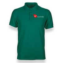 Thumbnail for VIRGIN AIRLINES POLO T-SHIRT (BACK AND FRONT LOGO)