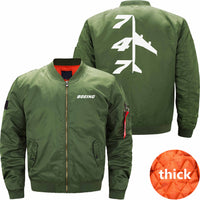 Thumbnail for Boeing 747 Ma-1 Bomber Jacket Flight Jacket Aviator Jacket THE AV8R