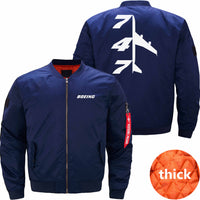 Thumbnail for Boeing 747 Ma-1 Bomber Jacket Flight Jacket Aviator Jacket THE AV8R