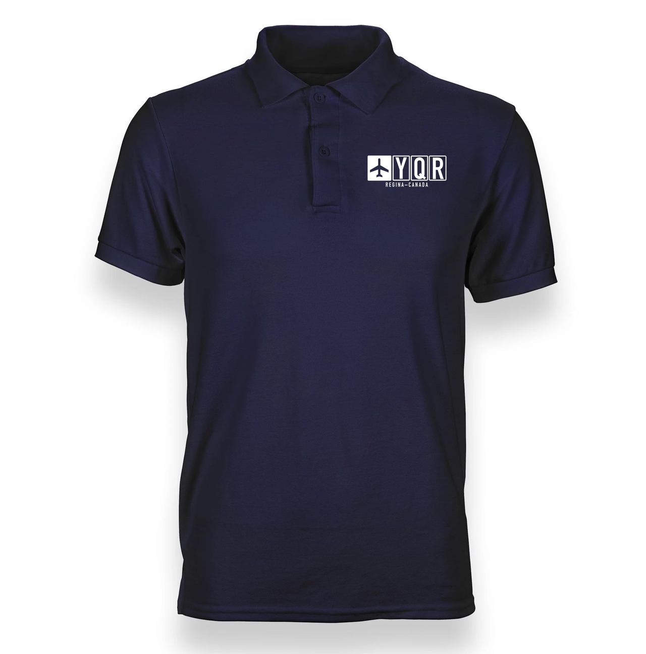 YQR AIRPORT POLO T-SHIRT