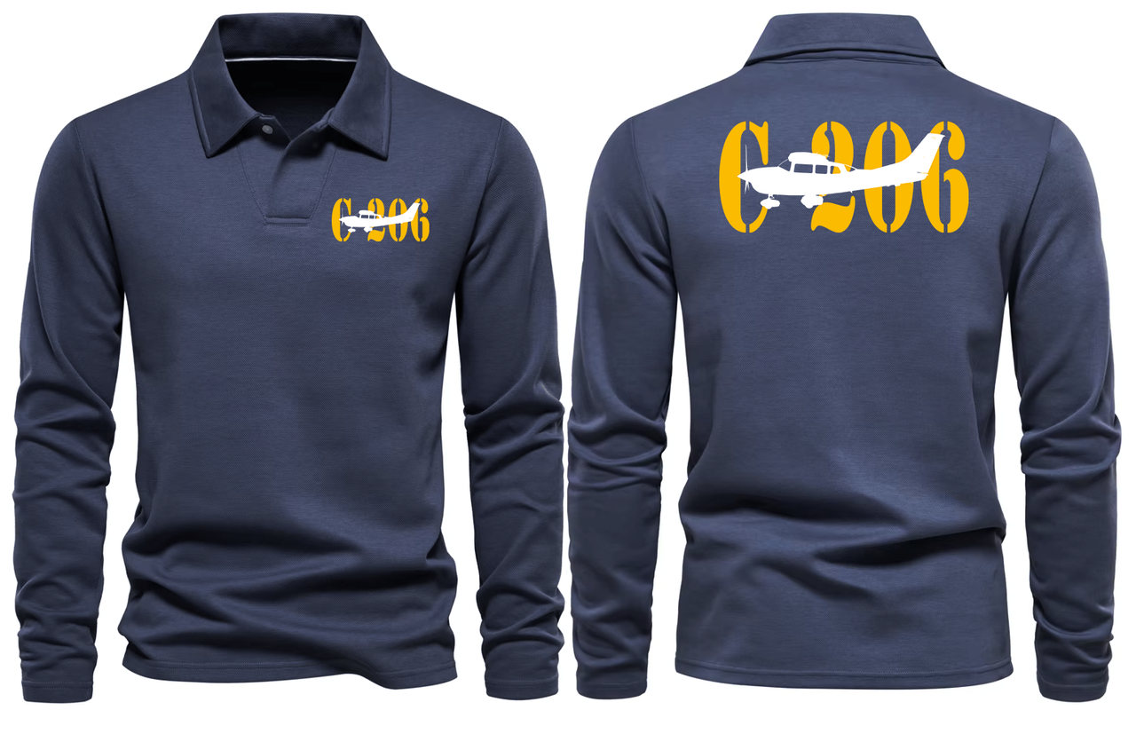 CESSNA 206  LONG SLEEVE  POLO