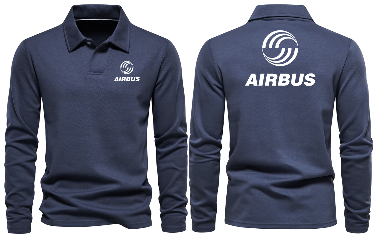 AIRBUS LOGO SLEEVE  POLO