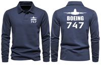 Thumbnail for BOEING 747  LONG SLEEVE  POLO