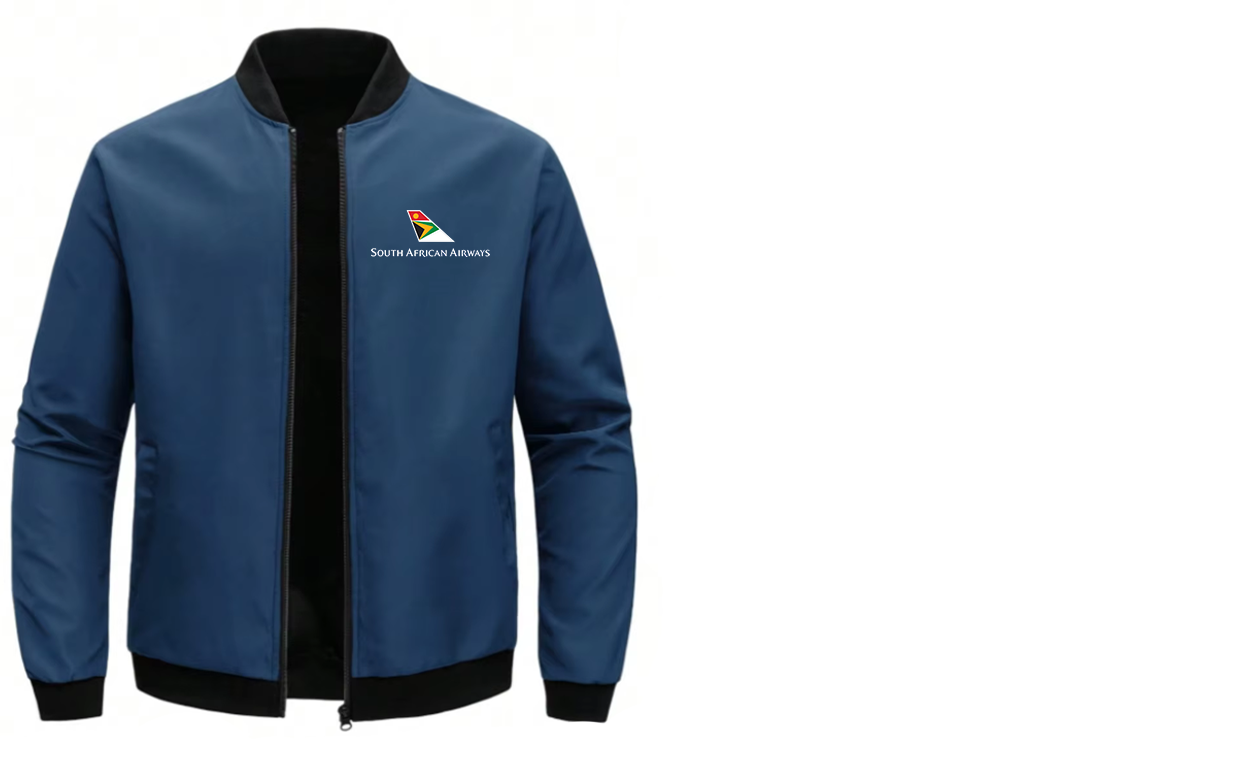 SOUTHA AFRICA AIRWAYS  LOOSE SOLID COLOR JACKET