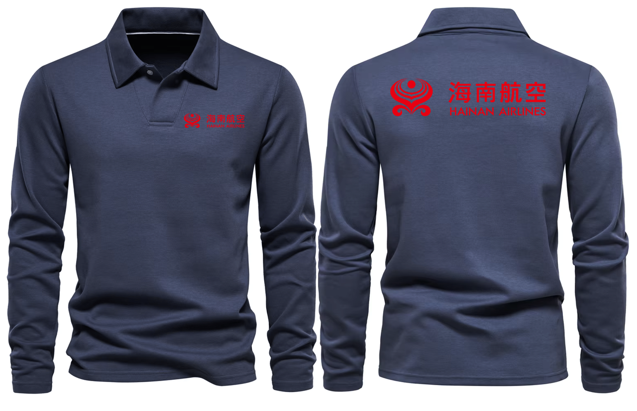 AIR HAINAN AIRLINES LONG SLEEVE  POLO