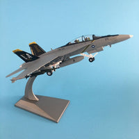 Thumbnail for 1/100 MILITARY MODEL TOYS F/A - 18 FIGHTER DIECAST METAL PLANE AIRCRAFT AIRPLANE MODEL - PILOTSX