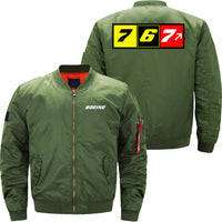 Thumbnail for Boeing 767 Ma-1 Bomber Jacket Flight Jacket Aviator Jacket THE AV8R