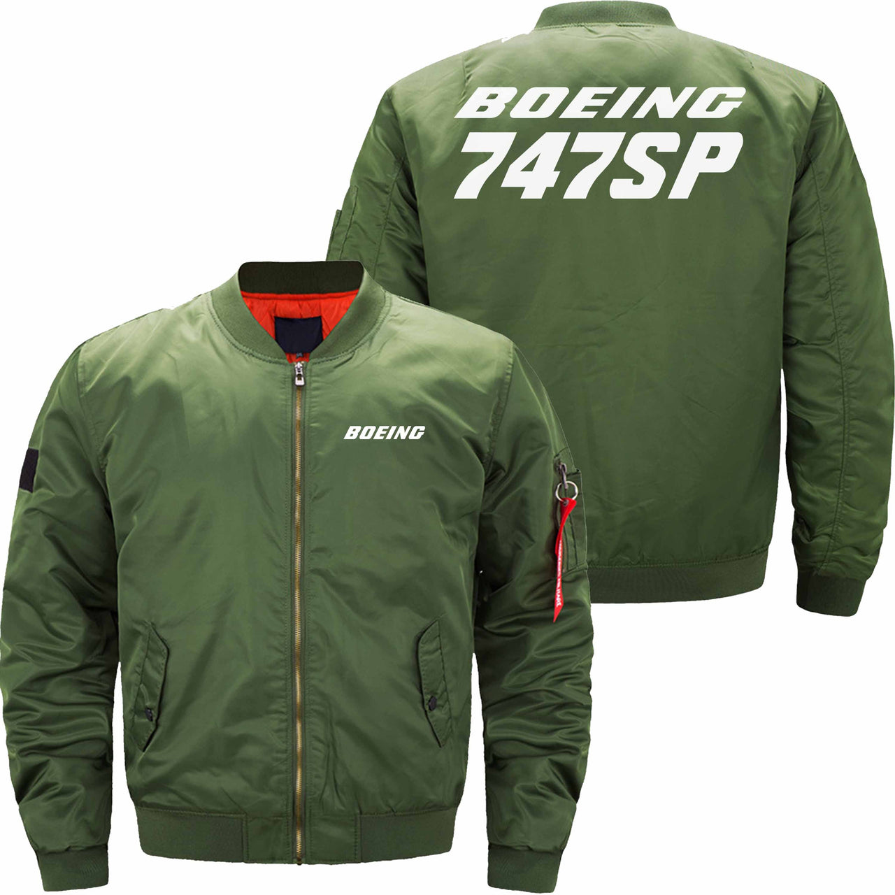 Boeing 747SP Ma-1 Bomber Jacket Flight Jacket Aviator Jacket THE AV8R