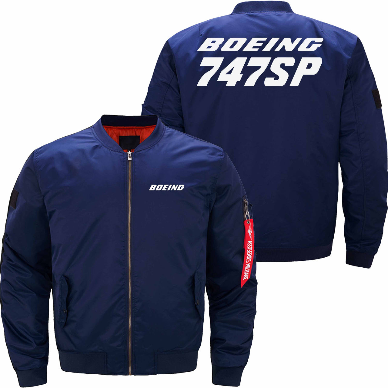 Boeing 747SP Ma-1 Bomber Jacket Flight Jacket Aviator Jacket THE AV8R