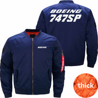 Thumbnail for Boeing 747SP Ma-1 Bomber Jacket Flight Jacket Aviator Jacket THE AV8R