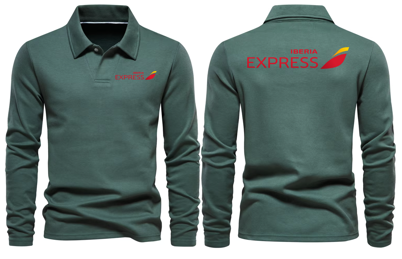 IBERIA EXPRESS LONG SLEEVE  POLO