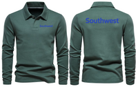 Thumbnail for AIR SOUTHWEST  LONG SLEEVE  POLO