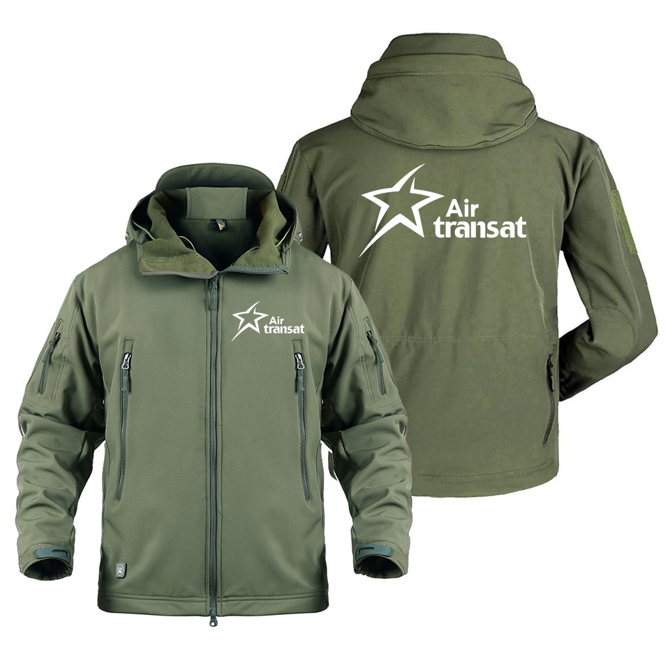 TRANSAT AIRLINES DESIGNED MILITARY FLEECE THE AV8R