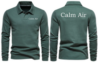 Thumbnail for CALM AIR LONG SLEEVE  POLO