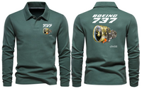 Thumbnail for BOEING CFM 56 LONG SLEEVE  POLO