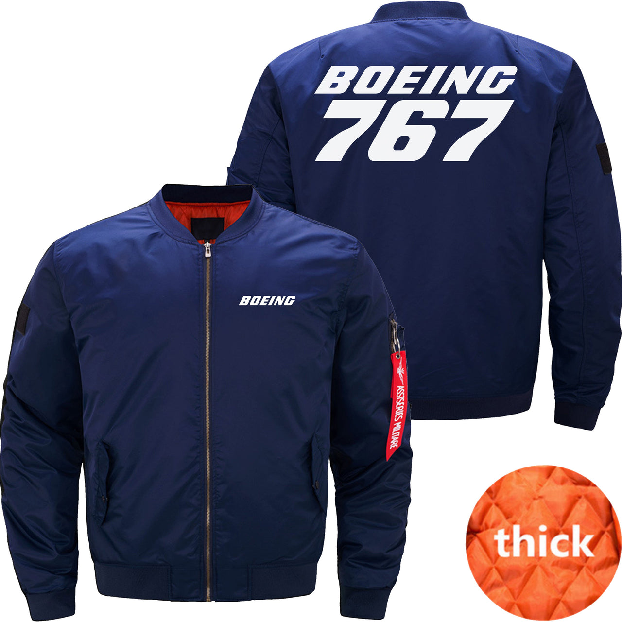 Boeing 767 Ma-1 Bomber Jacket Flight Jacket Aviator Jacket THE AV8R