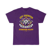 Thumbnail for Fighter Pilot Jet Fighter T Shirt THE AV8R