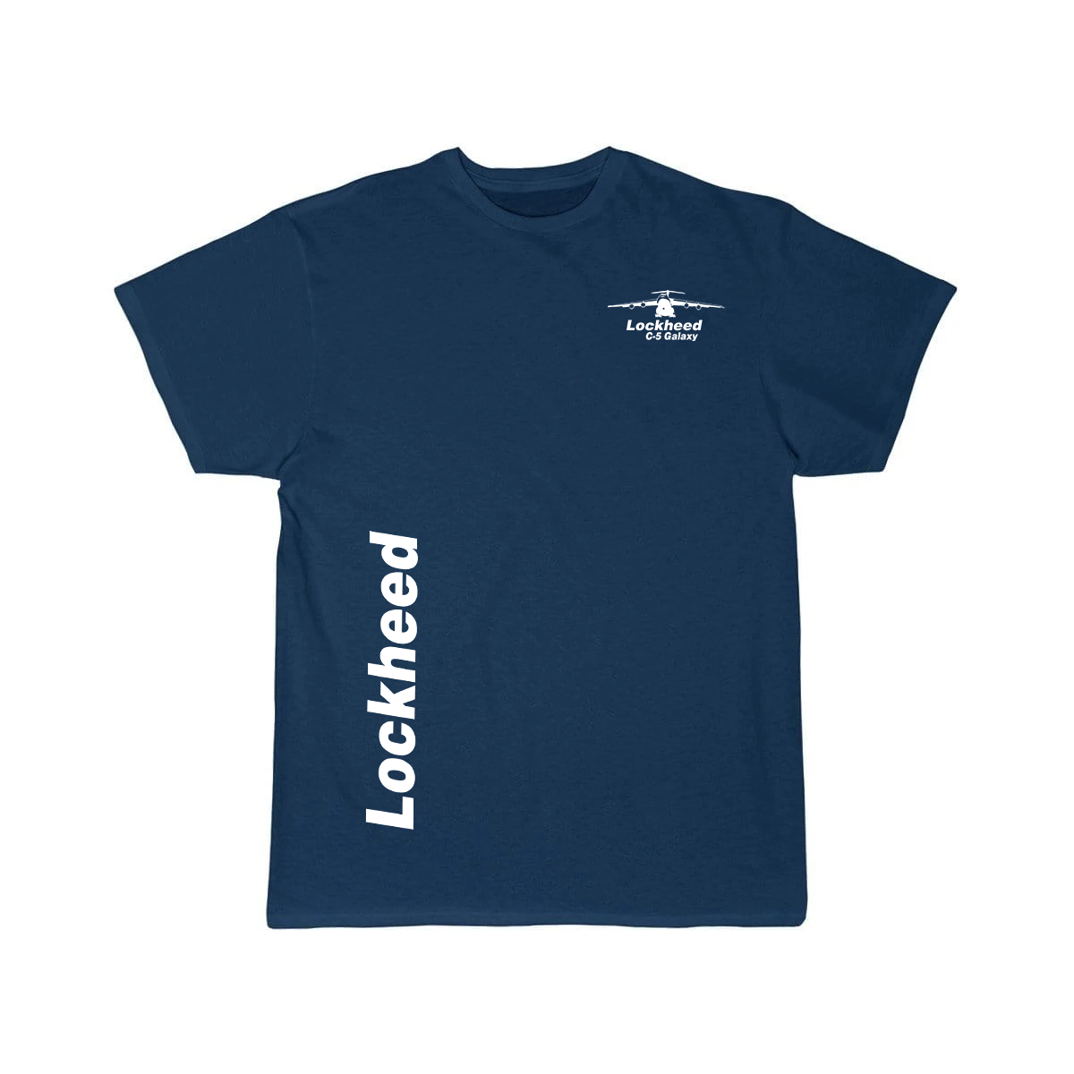 LOCKHEED C5 GALAXY DESIGNED T SHIRT THE AV8R