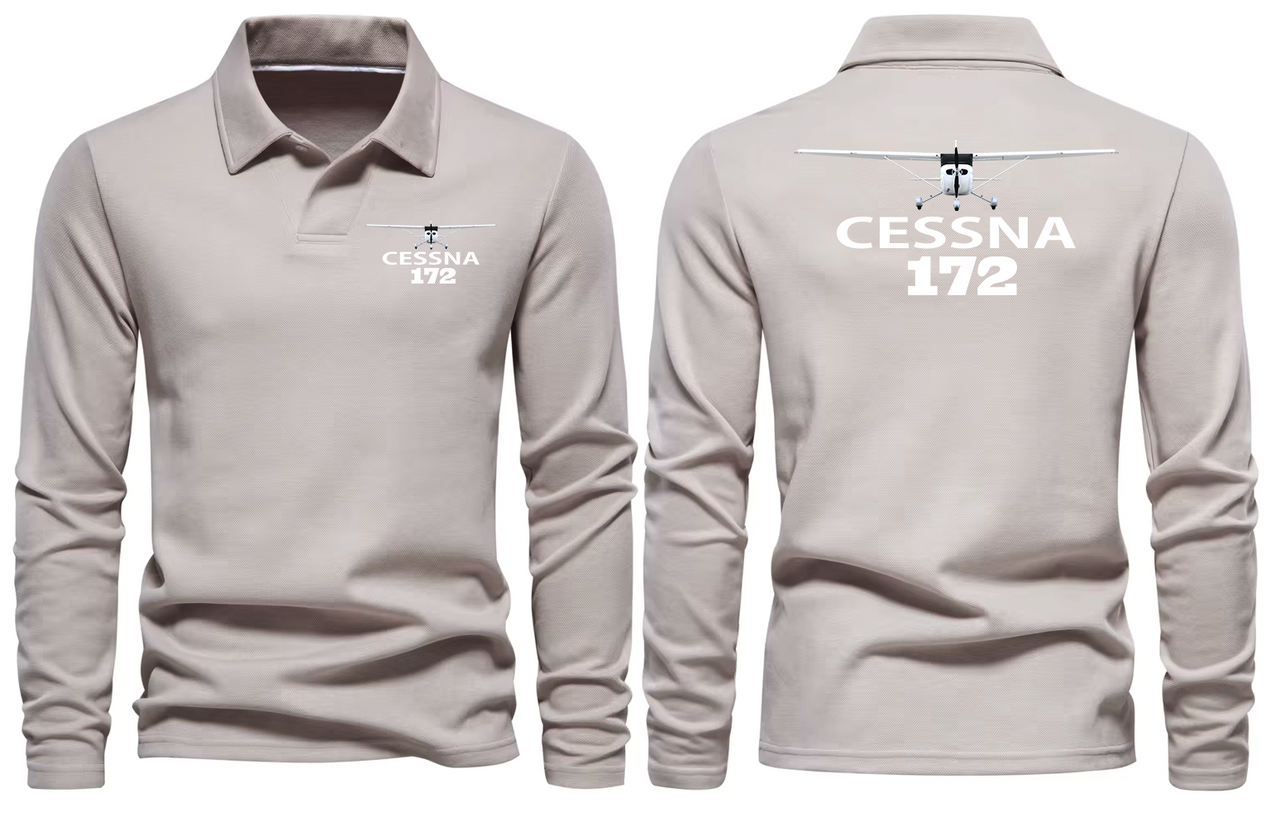 CESSNA 172 LONG SLEEVE  POLO