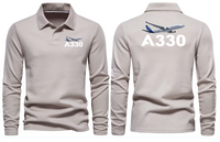 Thumbnail for AIRBUS 330 LONG SLEEVE  POLO