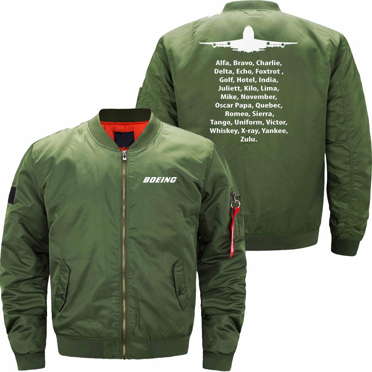 Boeing 747 Ma-1 Bomber Jacket Flight Jacket Aviator Jacket THE AV8R