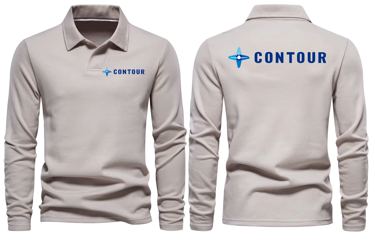 CONTOUR  LONG SLEEVE  POLO