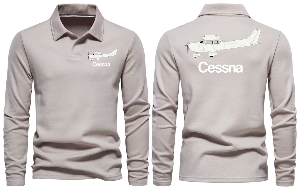 CESSNA  LONG SLEEVE  POLO